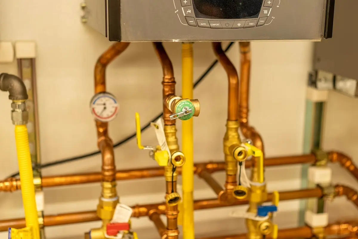 Licensed technician providing Water Heater Installation for a homeowner in Warren